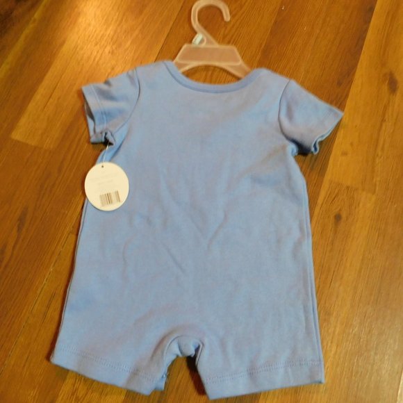 5/$15 GRAPHIC 1 PIECE SNAP SHORT - Picture 3 of 5